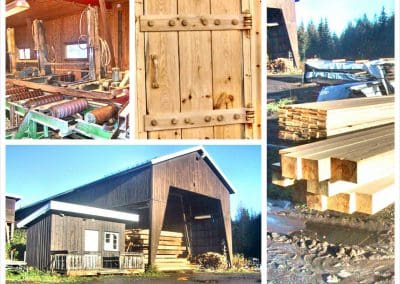 collage fra sagbruket